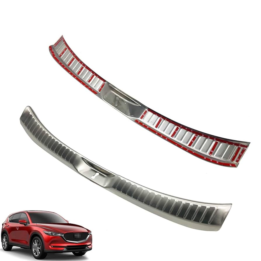 CX-5 リアバンパーステップガード 【新品】 サムライプロデュース セット割 CX-5 KF系 後期 リアバンパー